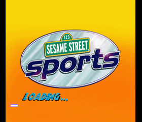 Sesame Street Sports Title Screen